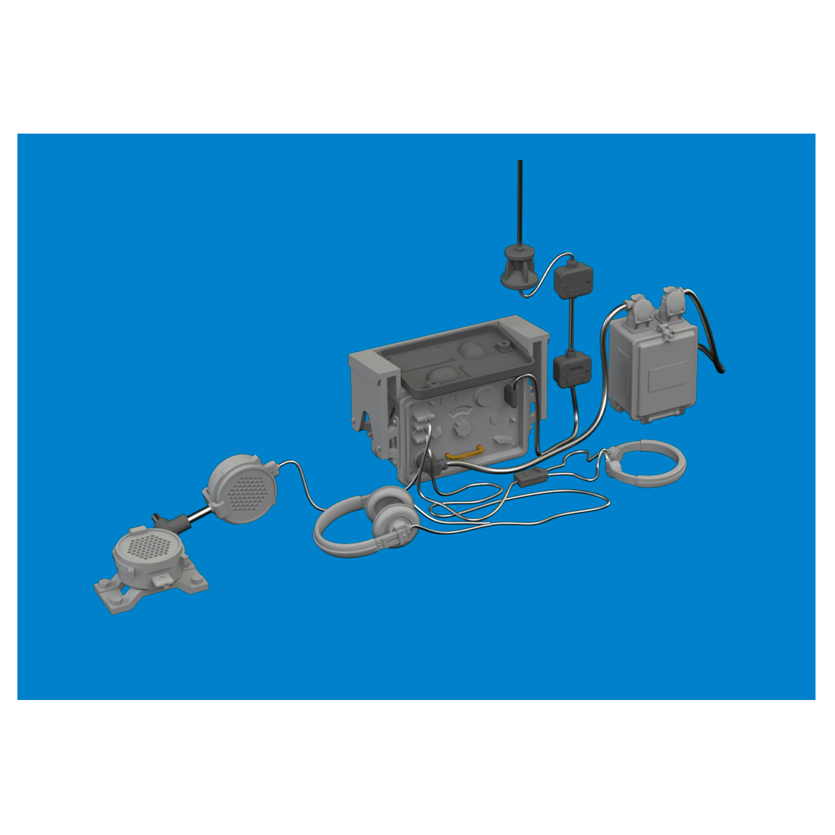 ak-interactive-sd-kfz-250-apparati-radio-print-scala-1-35 image 1