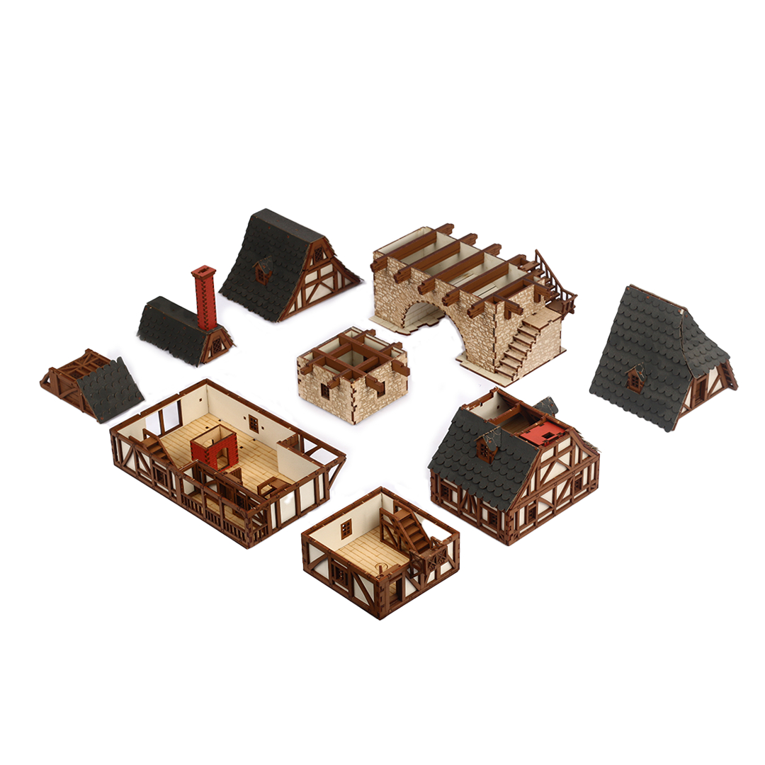 ak-interactive-fawlty-manor-bridge-dwelling-kit-scala-28mm image 5