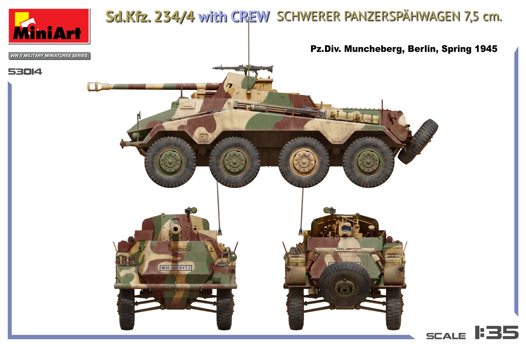 ak-interactive-1-35-sd-kfz-234-4-schwerer-panzersp-hwagen-7-5-cm-con-equipaggio image 4