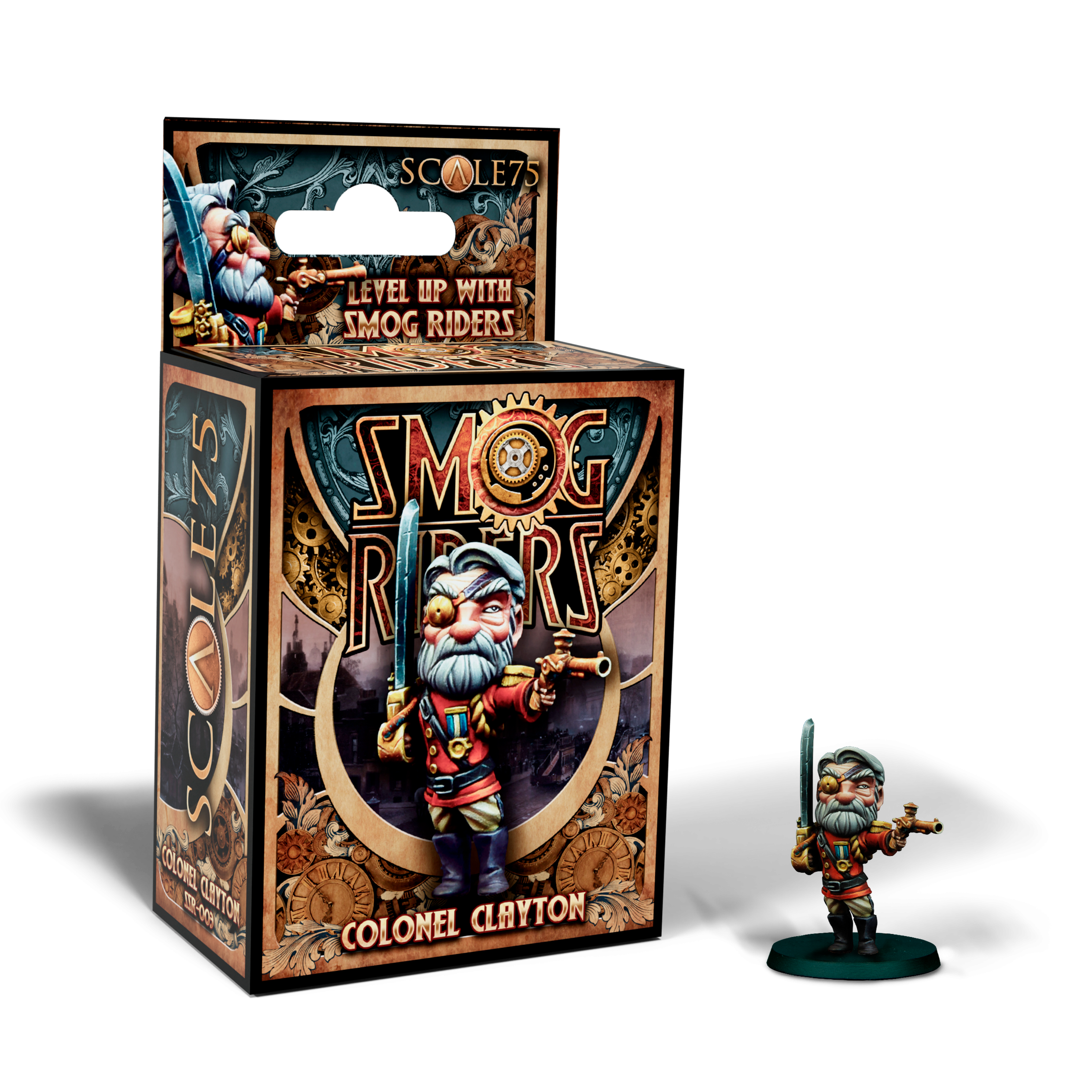 scale75-colonel-clayton-35-mm-miniatura-chibi-smog-riders-in-resina image 1