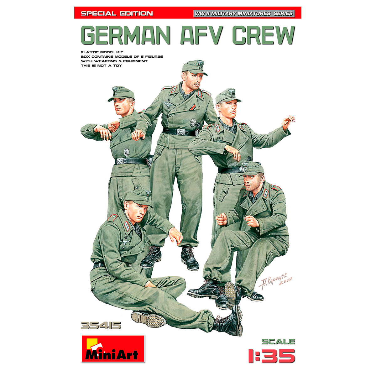ak-interactive-1-35-german-afv-crew-special-edition-kit-figure-per-mezzi-corazza image 1
