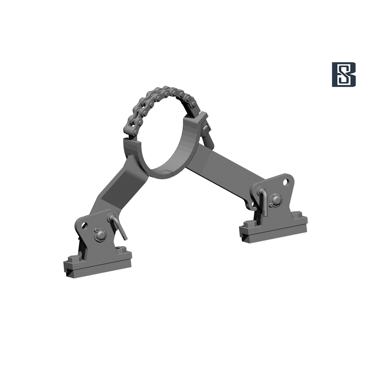 ak-interactive-barrel-holder-for-tiger-i-mid-productions-1-35-supporto-per-canna image 5