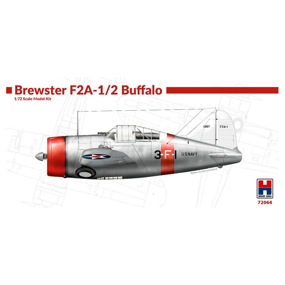ak-interactive-brewster-f2a-1-2-buffalo-1-72-kit-aereo-da-montare image 1
