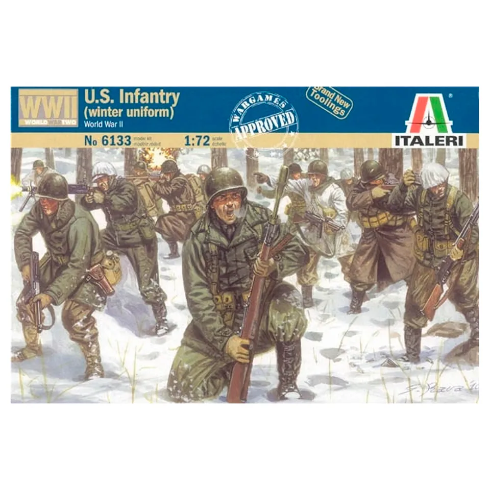 ak-interactive-1-72-us-infantry-wwii-winter-set-di-figure-in-plastica-da-costrui image 1