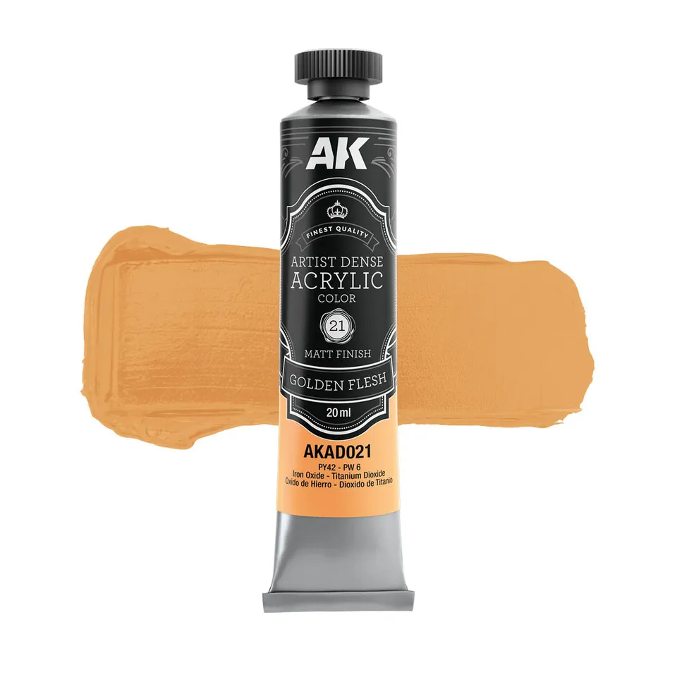 ak-interactive-carne-dorada-colore-acrilico-denso-artistico image 1