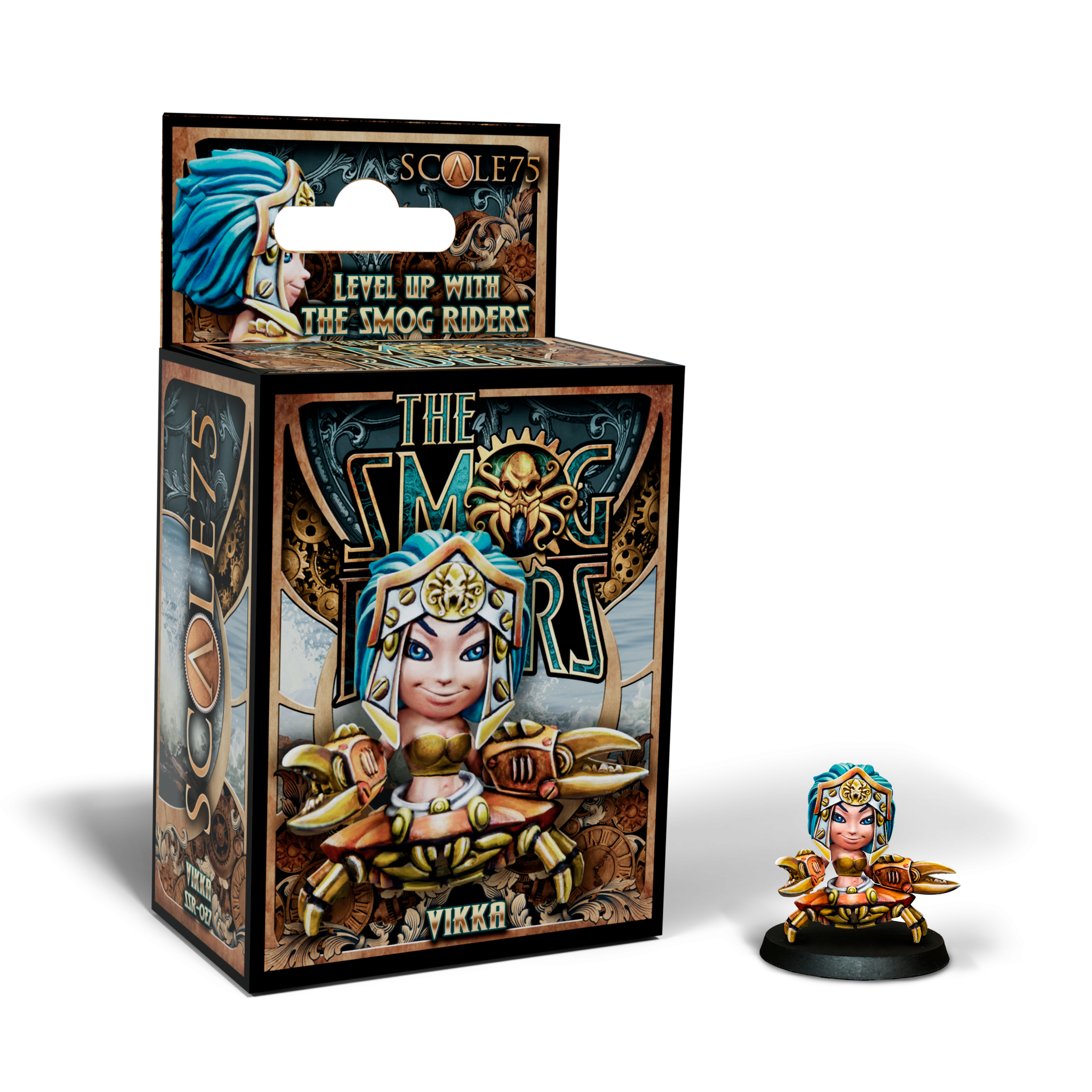 scale75-vikka-smog-riders-figura-chibi-35mm-in-resina-da-dipingere image 1