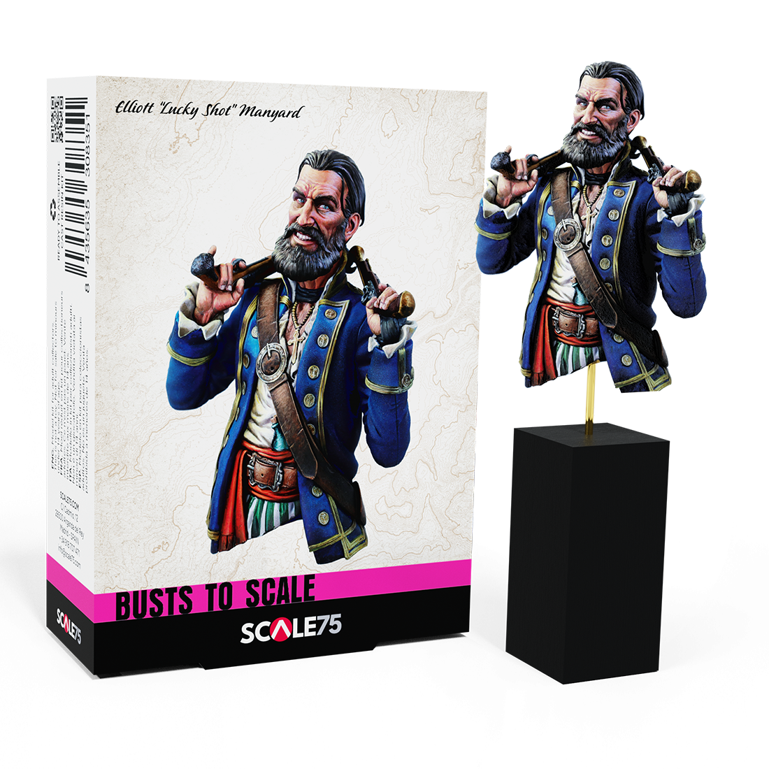 scale75-elliott-lucky-shot-manyard-busto-pirata-1-10 image 1
