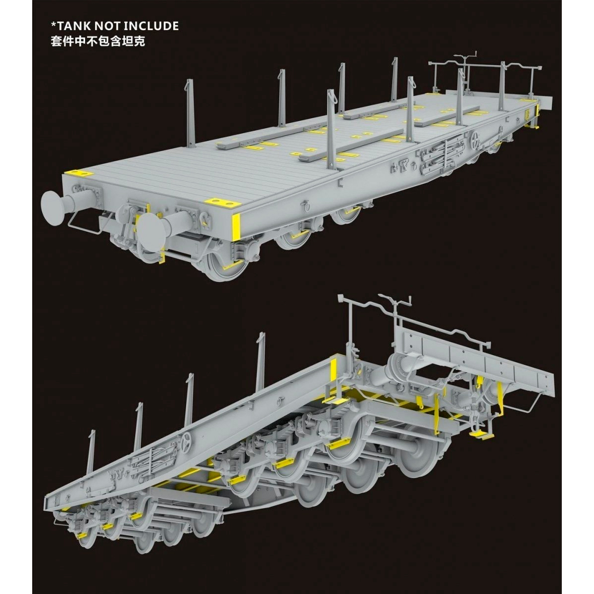 ak-interactive-german-80t-type-ssyms-flatcar-schwerer-platformwagen-with-early-f image 4