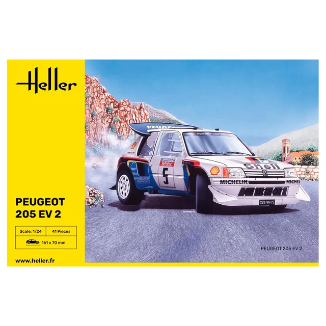 ak-interactive-peugeot-205-ev2-1-24-kit-modellismo-auto-da-costruire image 1
