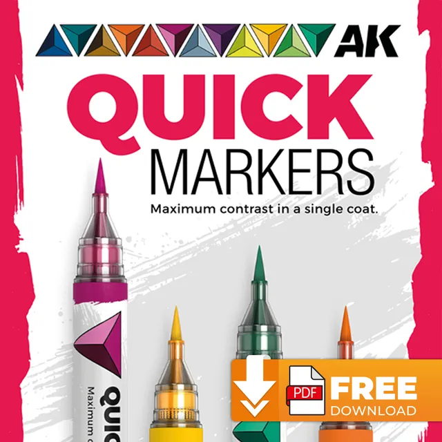 ak-interactive-dosier-quick-markers-set-di-pennarelli-per-modellismo image 1