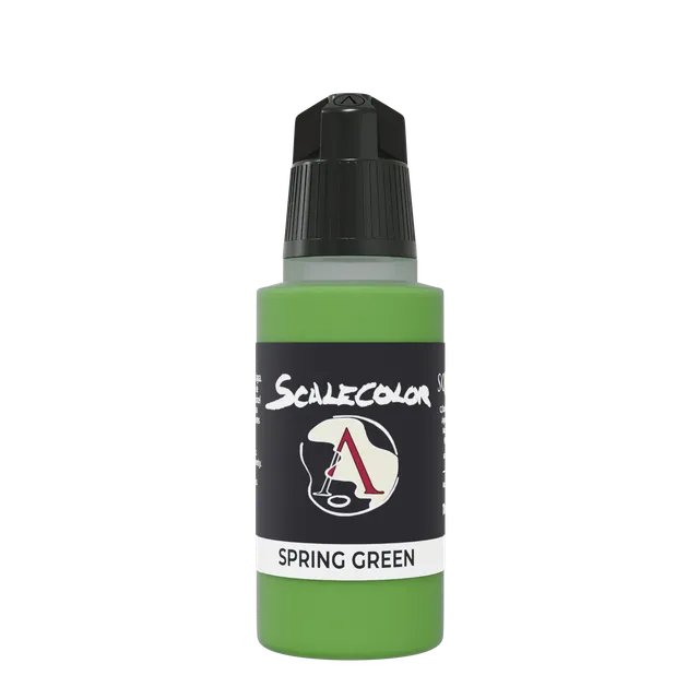 scale75-spring-green-pittura-acrilica-17ml-super-opaca-per-pennello-e-aerografo image 1