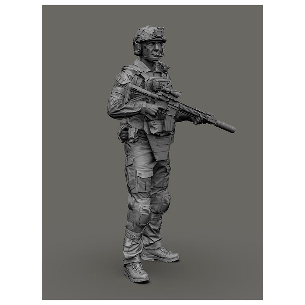 ak-interactive-ukrainian-soldier-01-scala-1-16-figura-da-costruire-e-dipingere image 3