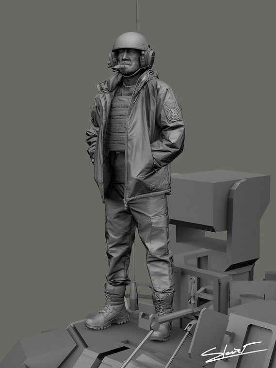 ak-interactive-ukrainian-soldier-07-scala-1-16-figura-da-montare-e-dipingere image 3