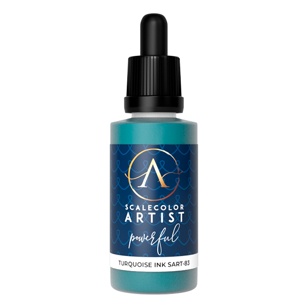 scale75-turquoise-ink-inchiostro-acrilico-20-ml image 1