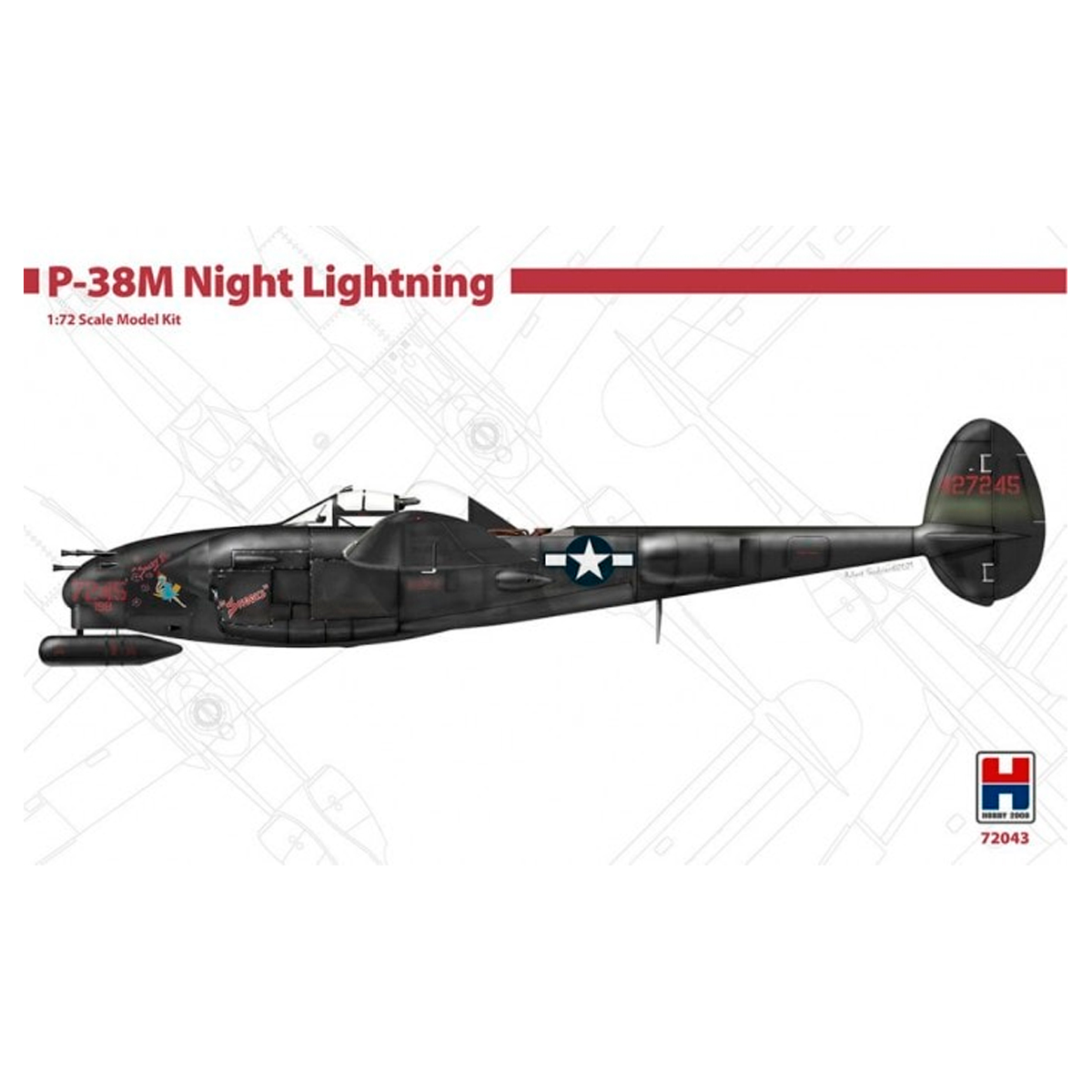 ak-interactive-p-38m-night-lightning-1-72-kit-modellismo-aereo-da-costruire-e-di image 1