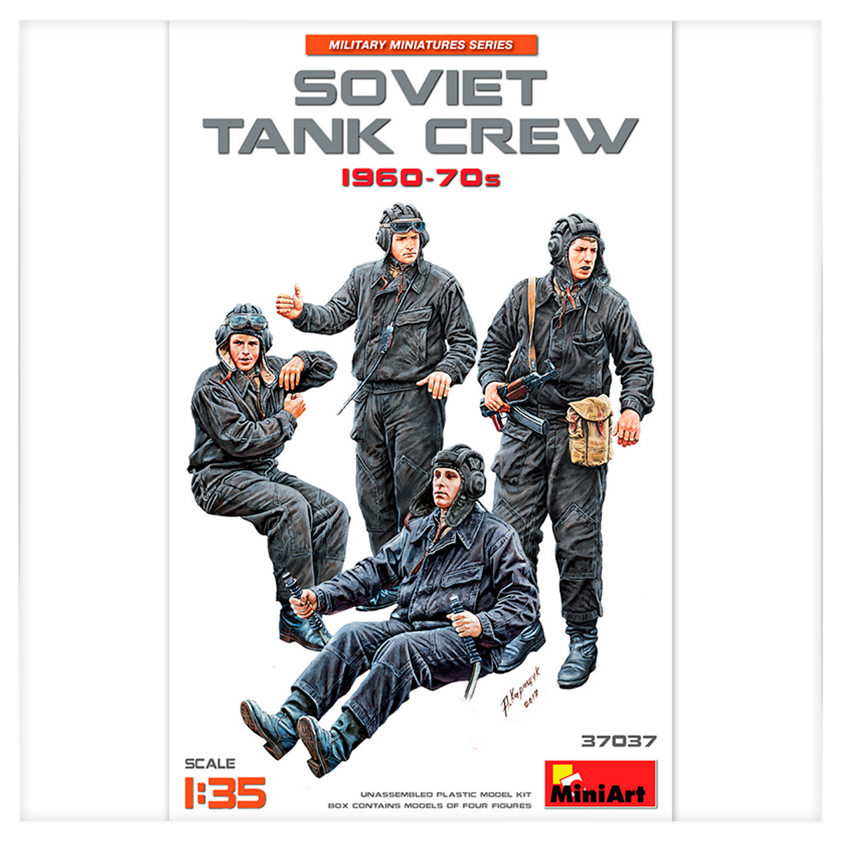 ak-interactive-soviet-tank-crew-1960-70s-1-35-kit-figure-militari image 1