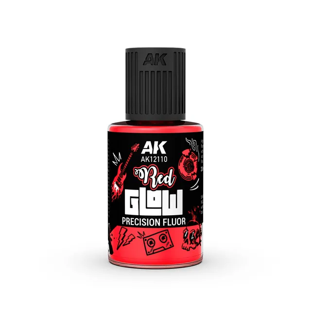ak-interactive-red-glow-precision-fluor-colore-fluorescente-precision image 1