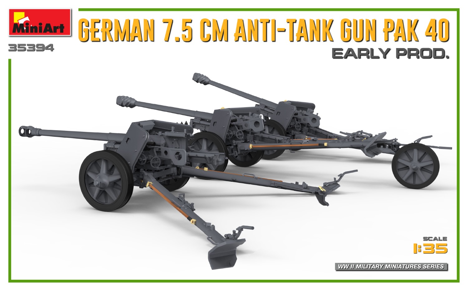 ak-interactive-1-35-german-7-5cm-anti-tank-gun-pak-40-early-prod image 7