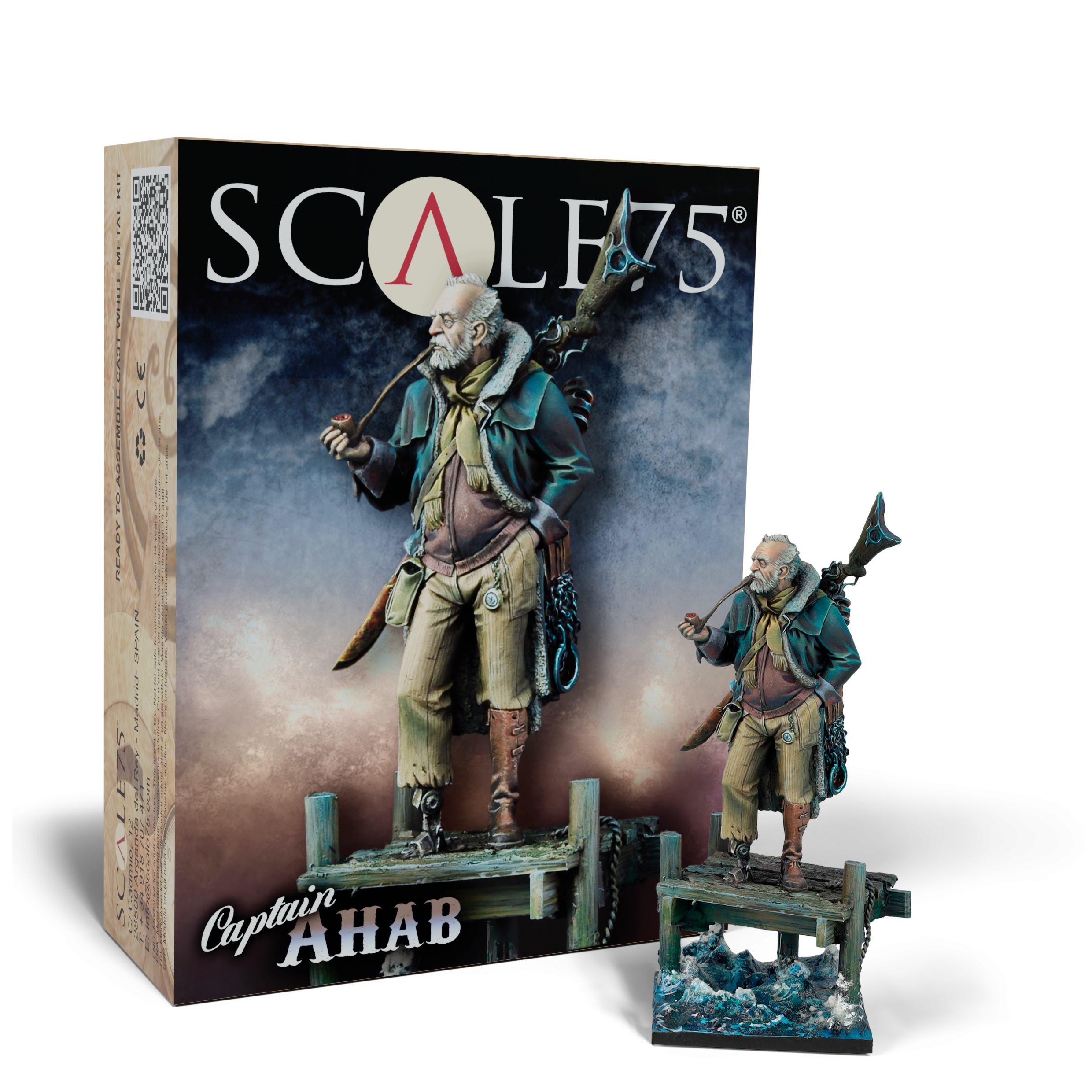 scale75-capitan-ahab-75mm-miniatura-steam-wars-in-resina-e-metallo image 1