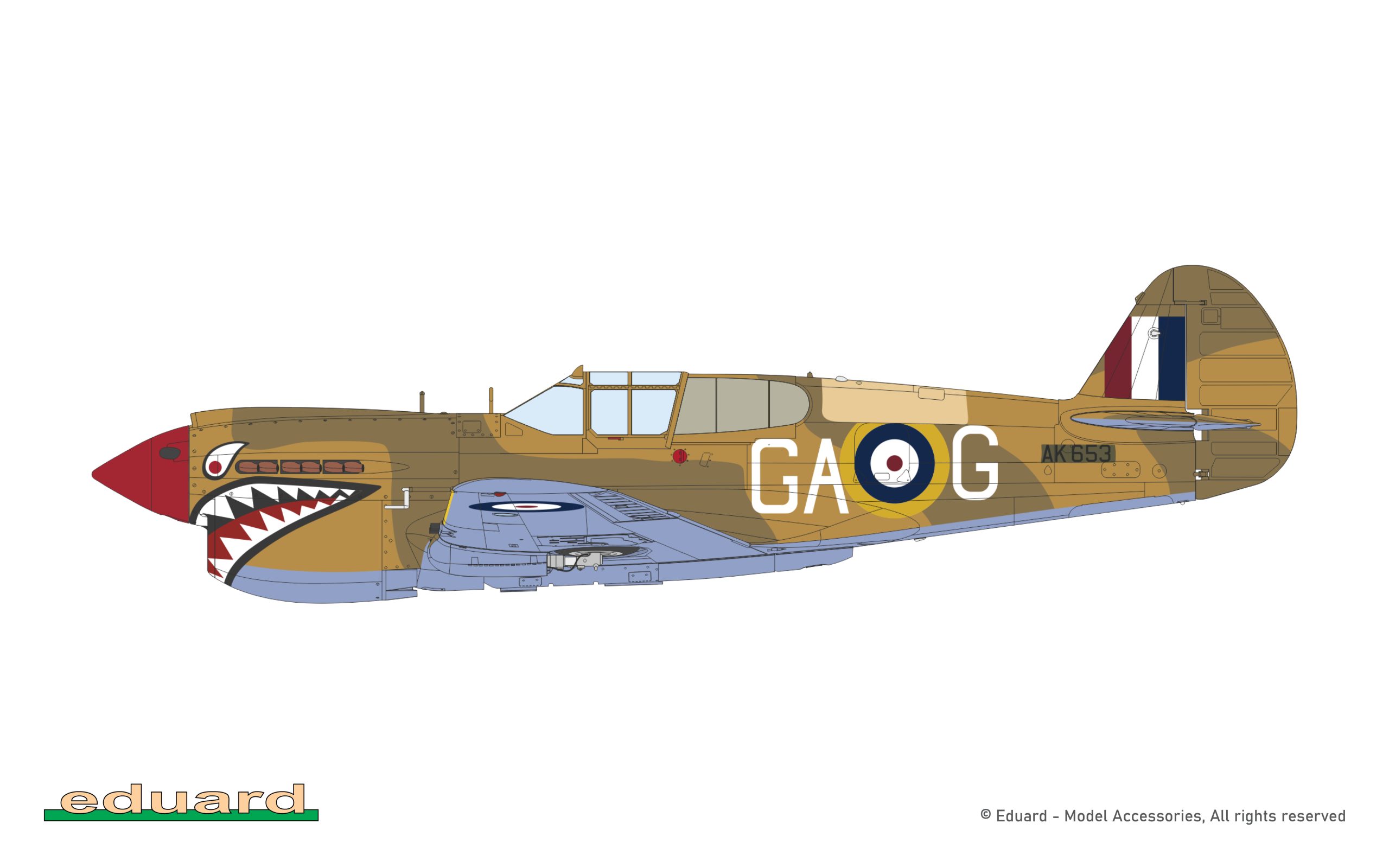ak-interactive-p-40e-warhawk-kit-modellismo-aereo-scala-1-48 image 8