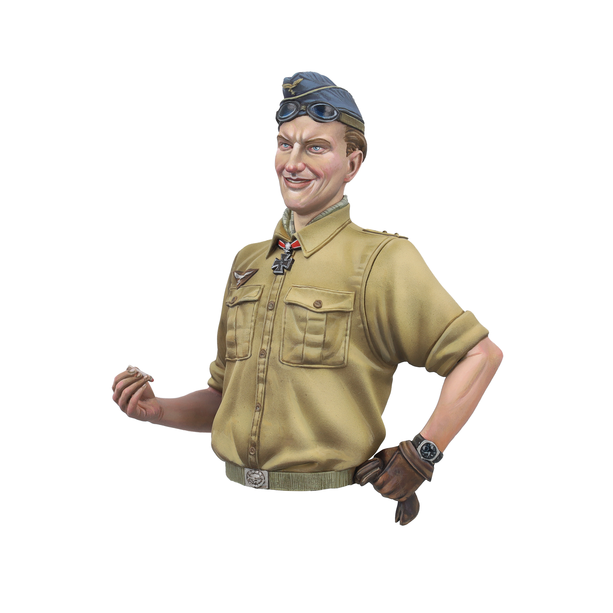 scale75-hans-joachim-marseille-busto-militare-warfront-la-stella-d-africa image 7