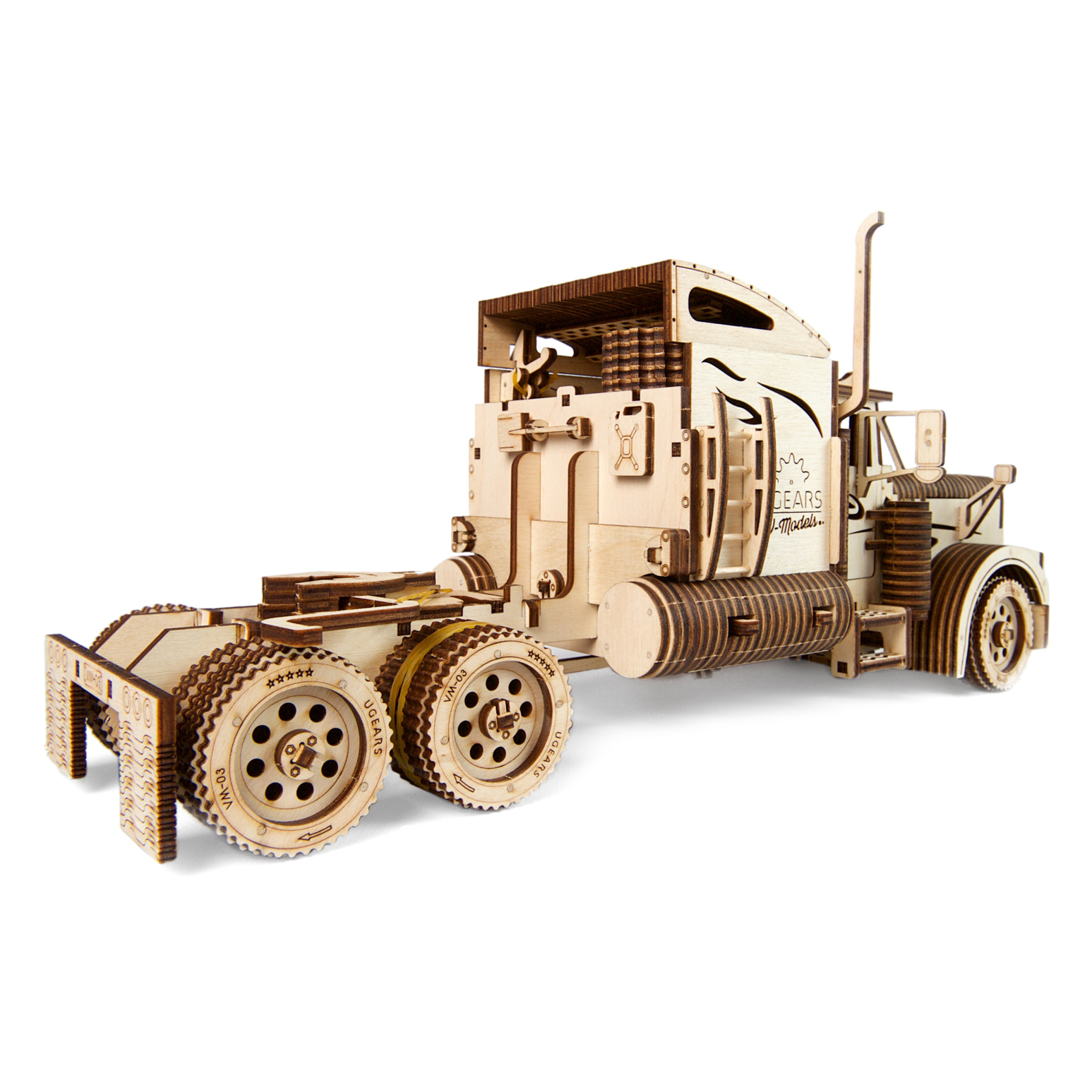 ugears-heavy-boy-truck-vm-03-kit-di-modellismo-in-legno-meccanico image 3