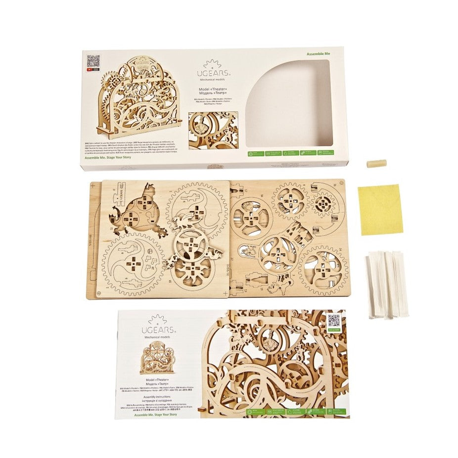 ugears-theater-kit-di-modellismo-meccanico-teatro-in-legno image 6
