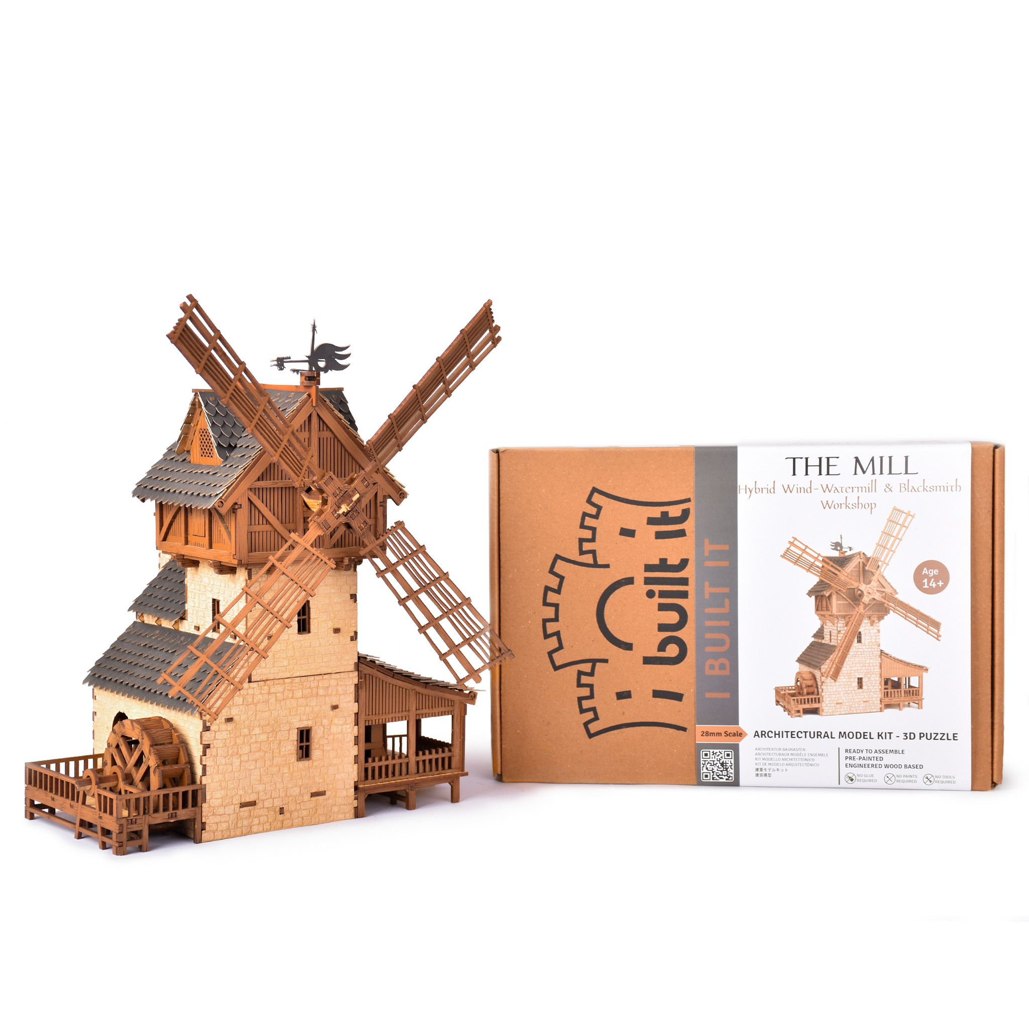 ak-interactive-the-windmill-28mm-scale-mulino-per-modellismo-e-wargame image 5