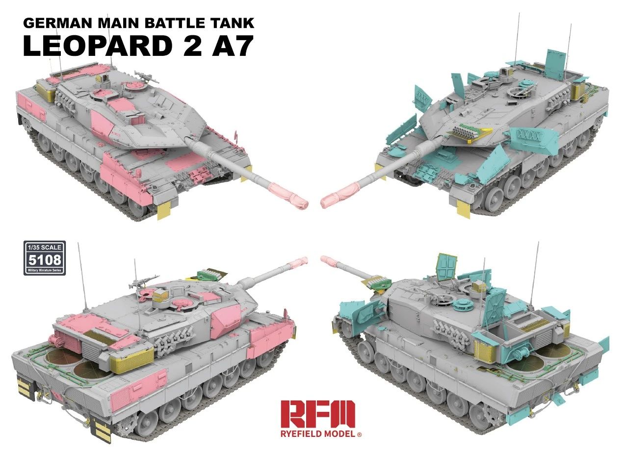 ak-interactive-german-mbt-leopard-2a7-w-workable-tracks-1-35 image 2