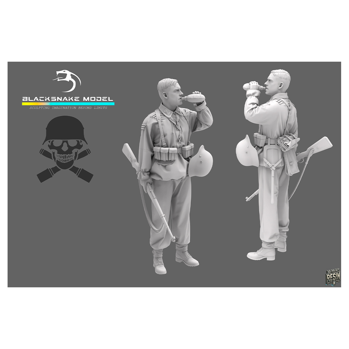 ak-interactive-german-waffen-soldier-10-figura-militare-scala-1-35 image 1