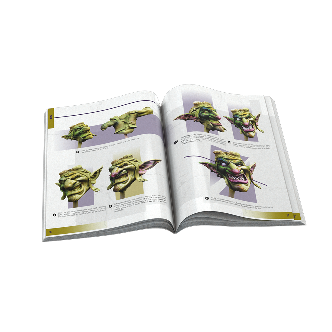 scale75-painting-with-acrylics-fantasy-busts-english-libro-164-pagine image 3