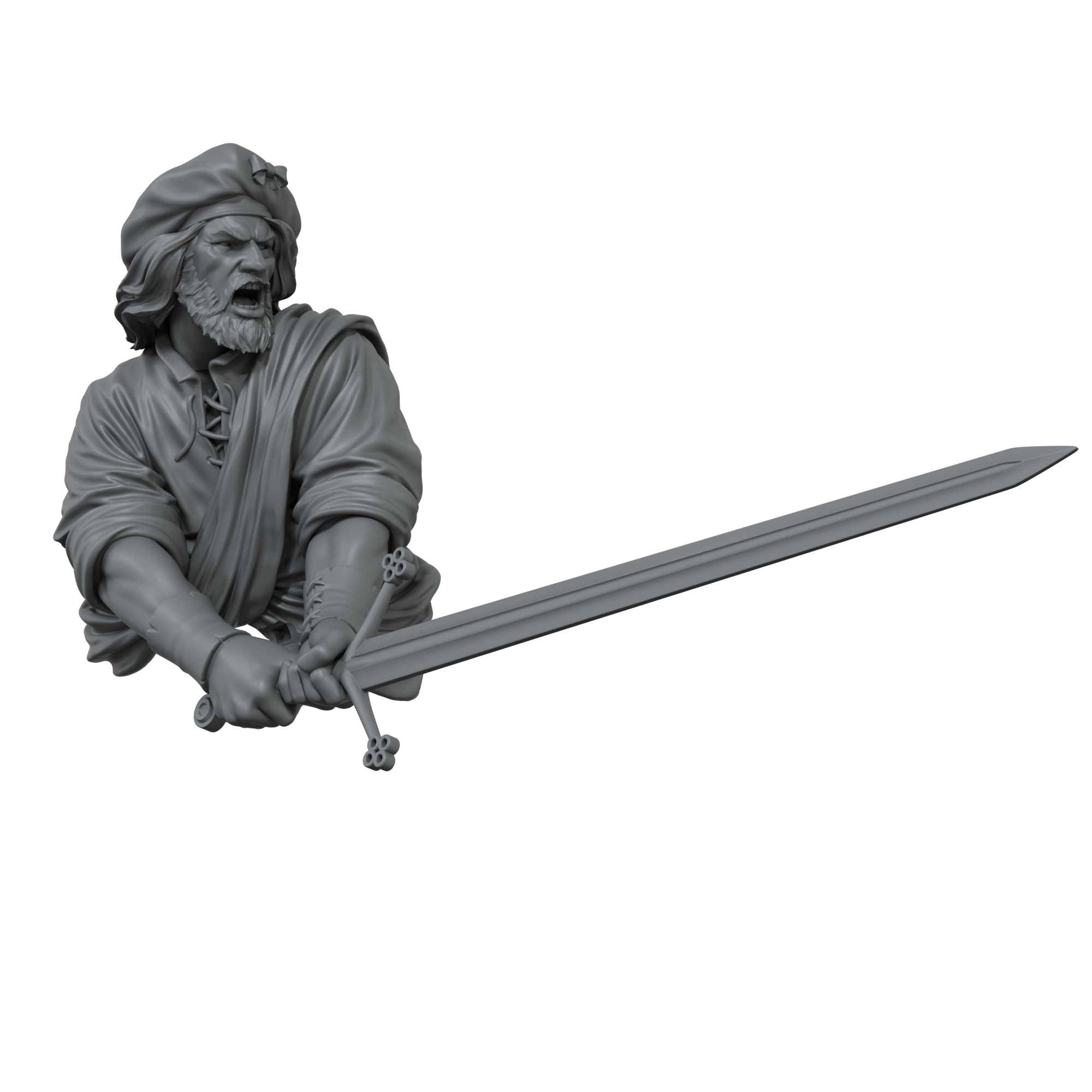 scale75-highlander-busto-1-12-in-resina-da-montare-e-dipingere-warfront image 2