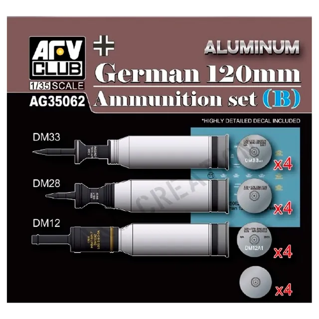 ak-interactive-set-di-munizioni-tedesche-da-120mm-b-alluminio-1-35 image 1