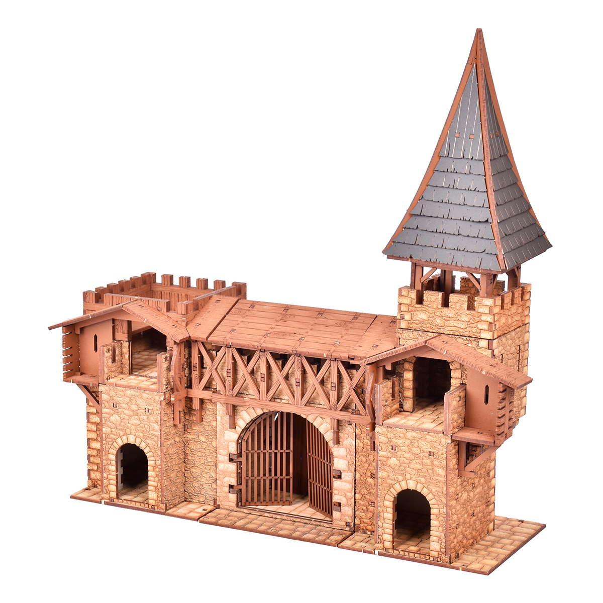 ak-interactive-fortress-pack-scenico-28mm-per-wargame image 1