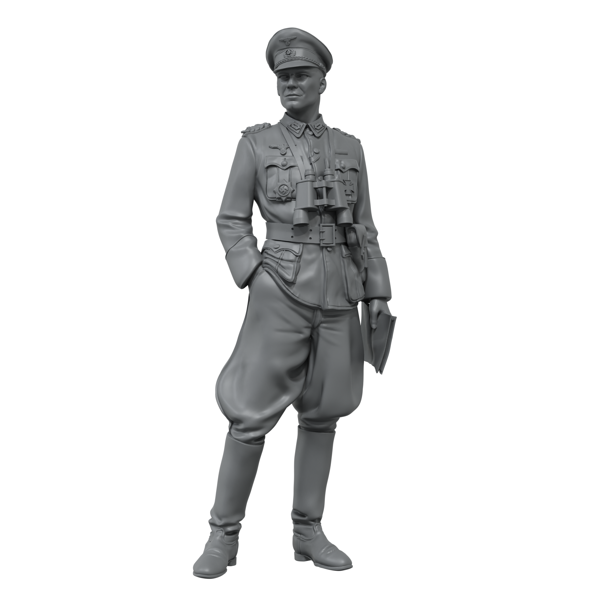 scale75-german-staff-warfront-miniatura-in-resina-1-72-da-montare-e-dipingere image 4