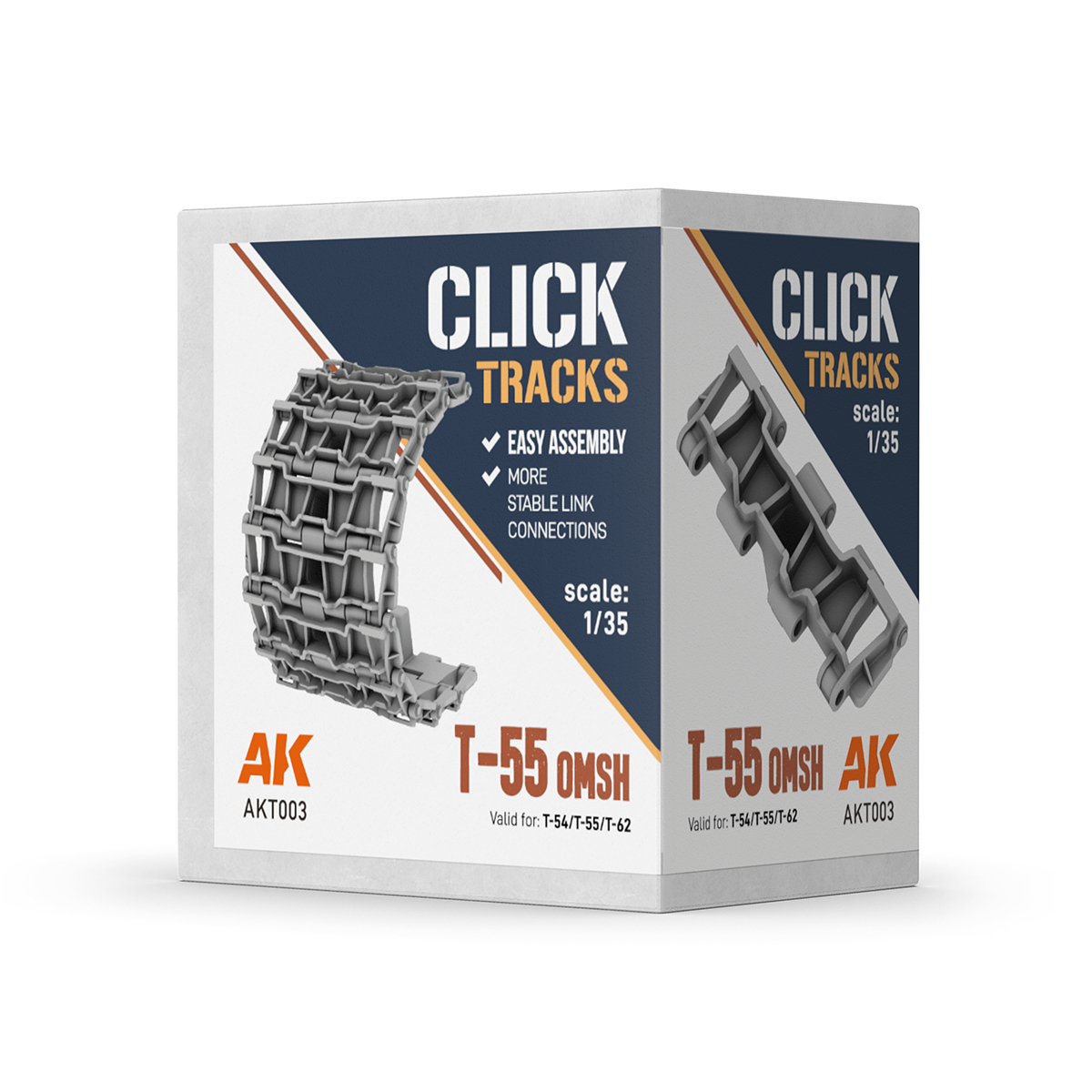 ak-interactive-1-35-resin-tracks-t-55-omsh-cingoli-in-resina-per-carri-t-55 image 1