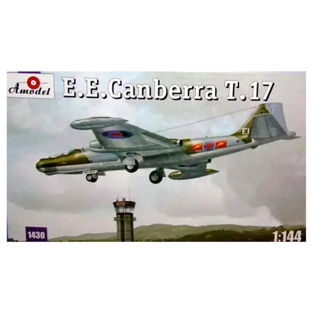 ak-interactive-1-144-e-e-canberra-t-17-kit-aereo-da-costruire-e-dipingere image 1