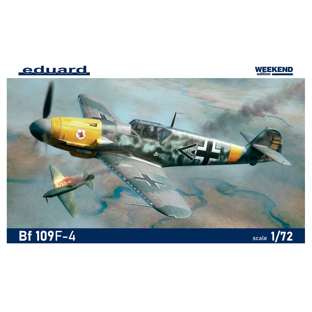 ak-interactive-bf-109f-4-scala-1-72-kit-modellismo-aeronautico image 1