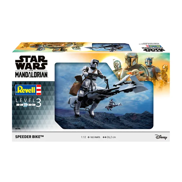 ak-interactive-1-12-star-wars-speeder-bike image 1