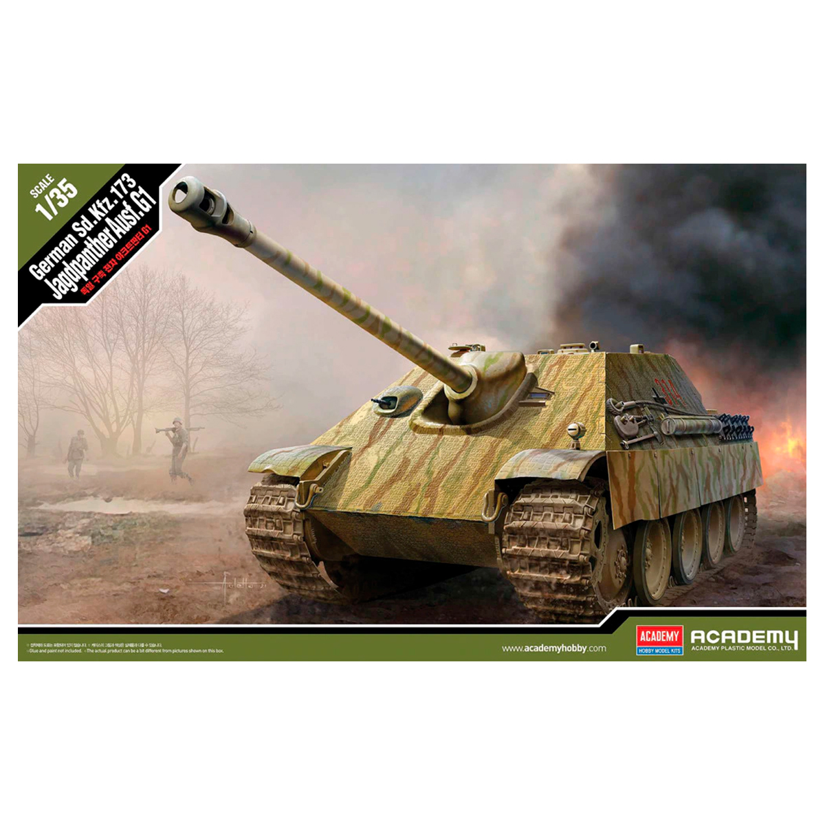 ak-interactive-german-sd-kfz-173-jagdpanther-1-35 image 1