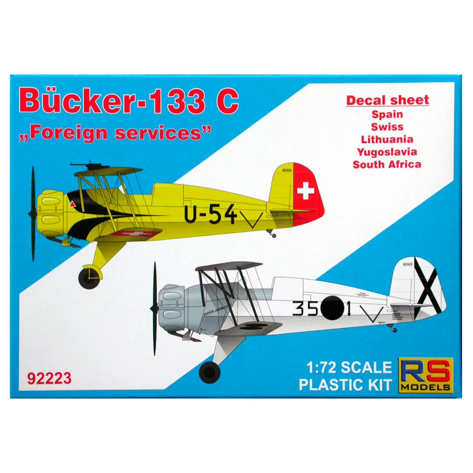 ak-interactive-b-cker-133-c-foreign-services-kit-modello-aereo-1-72 image 1