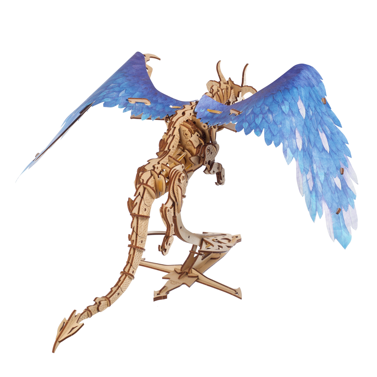 ugears-windstorm-dragon-modello-meccanico-in-legno-3d-da-costruire image 3