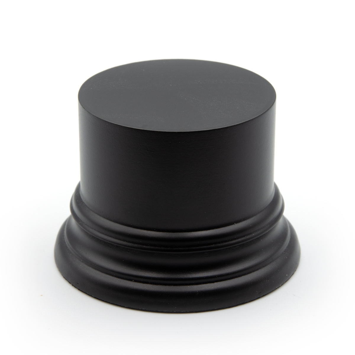 ak-interactive-base-tonda-in-legno-nera-5-cm-x-5-5-cm image 1