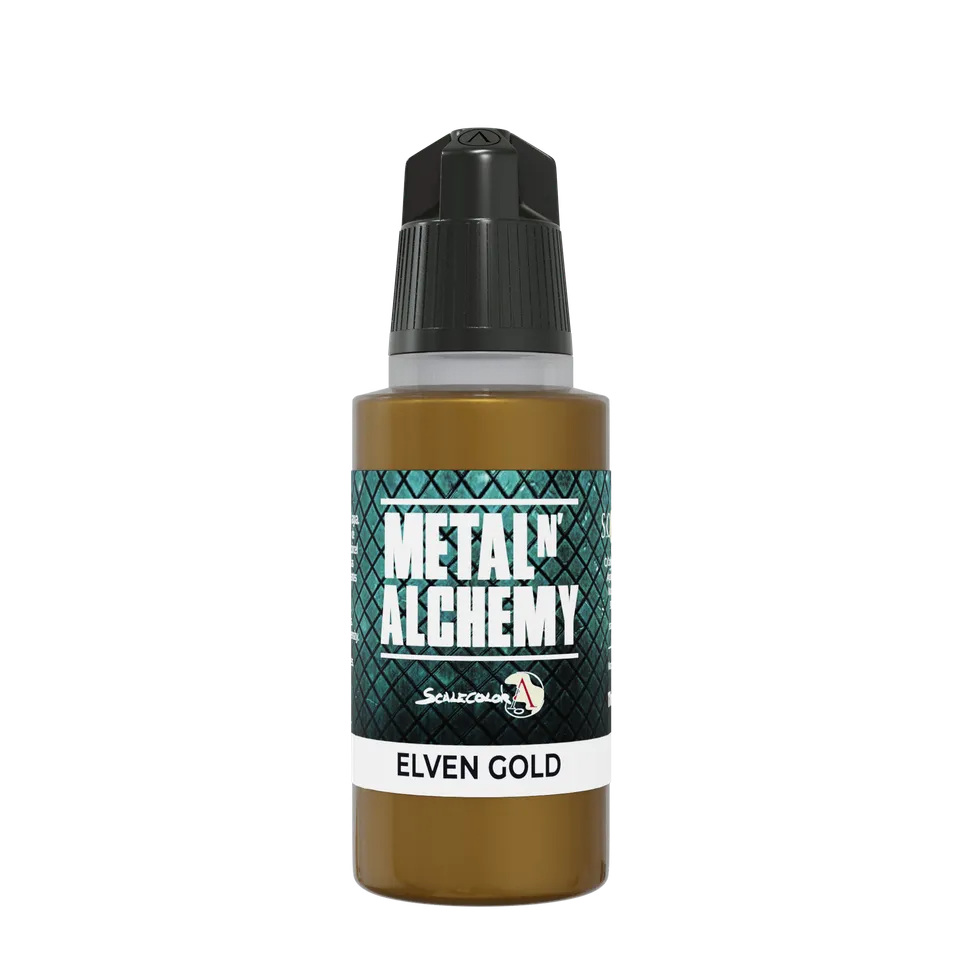 scale75-metal-n-alchemy-elven-gold-colore-acrilico-metallizzato-17-ml image 1