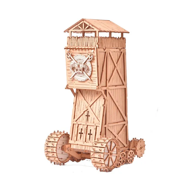ak-interactive-juggernaut-torre-d-assedio-medievale-con-ponte-levatoio-funzionan image 1