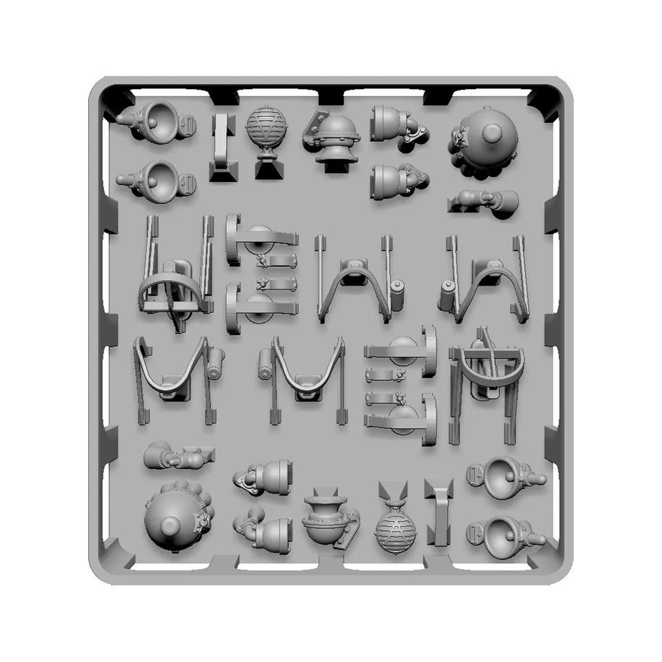 ak-interactive-sherman-lamps-siren-set-per-2-carri-1-35-set-di-fari-e-sirena image 1