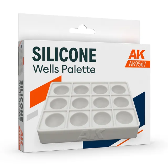 ak-interactive-silicone-wells-palette-tavolozza-in-silicone-a-pozzetti image 1