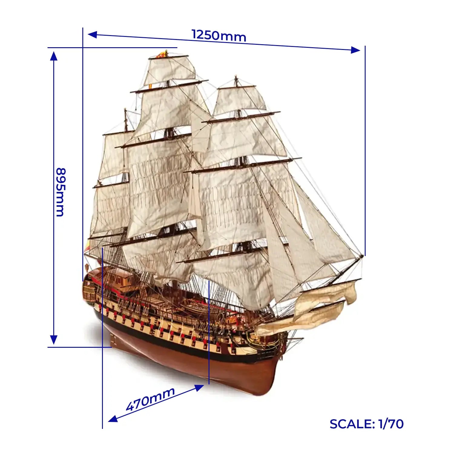 occre-monta-s-kit-modello-vascello-spagnolo-in-legno-da-costruire image 3