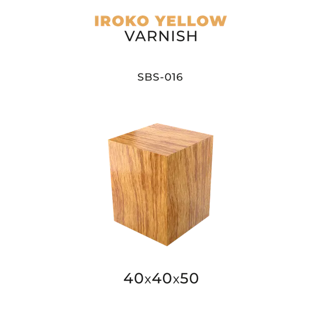 scale75-iroko-yellow-varnish-40x40x50-base-legno-jatoba-per-miniature image 1