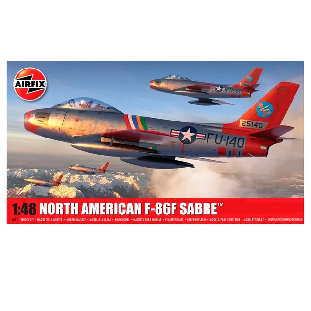 ak-interactive-north-american-f-86f-sabre-1-48-kit-aereo-da-costruire image 1